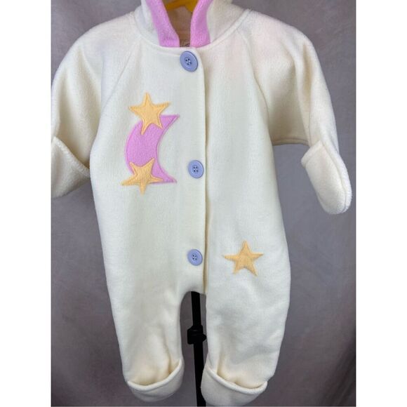 Vintage Celestial Cherokee Baby One Piece 6-9M Pajamas - Picture 3 of 6
